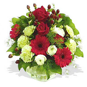 karanfil gerbera ve g�ller - d�s�nenelere �zel -  Ankara Sincan hediye �i�ek yolla 