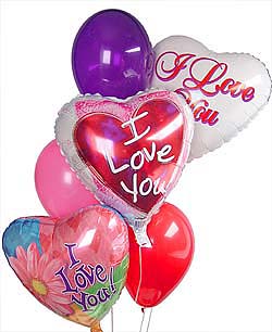  cicek siparisi Ankara Sincan cicek , cicekci  Sevdiklerinize 17 adet u�an balon demeti yollayin.