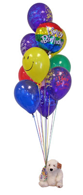  Ankara Sincan �i�ek�i ma�azas�  Sevdiklerinize 17 adet u�an balon demeti yollayin.