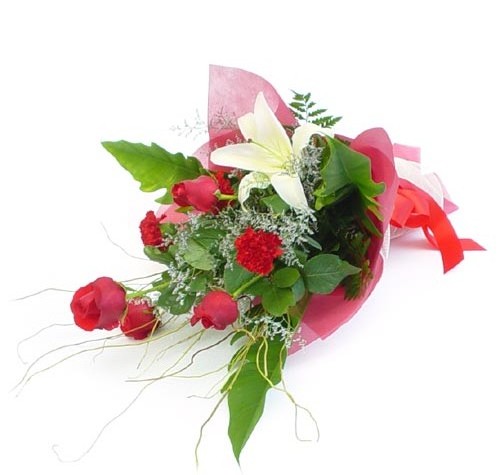 Mevsim �i�eklerinden karisik buket  Ankara Sincan hediye sevgilime hediye �i�ek 