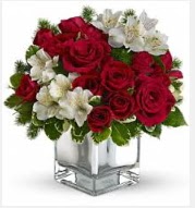 11 adet k�rm�z� g�l ve beyaz k�r �i�ekleri  Ankara Sincan �i�ek ma�azas� , �i�ek�i adresleri 