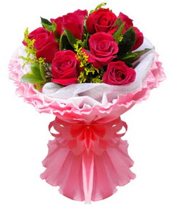 11 adet k�rm�z� g�l buketi  Ankara Sincan �i�ek , �i�ek�i , �i�ek�ilik 