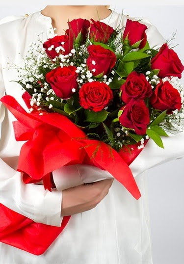 A�k G�lleri 11 Adet k�rm�z� g�l buketi  Ankara Sincan �i�ek�i ma�azas� 