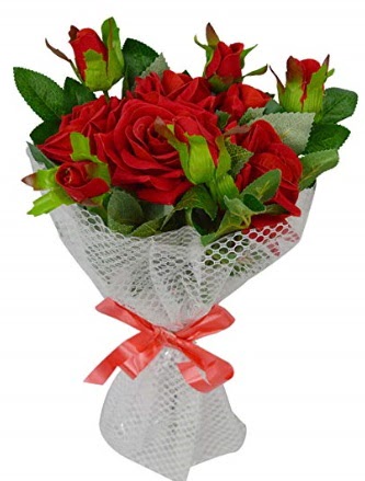 9 adet k�rm�z� g�lden sade ��k buket  Ankara Sincan �i�ek�i ma�azas� 