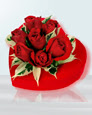  Ankara Sincan �i�ek ma�azas� , �i�ek�i adresleri  Kalp kutuda 9 adet G�ller 