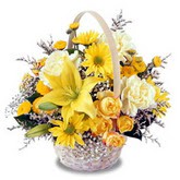 sadece sari �i�ek sepeti   Ankara Sincan �i�ek , �i�ek�i , �i�ek�ilik 