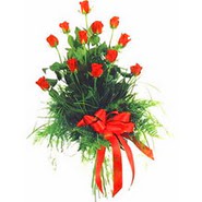 12 adet kirmizi g�lden buket   Ankara Sincan ucuz �i�ek g�nder 