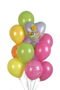 Sevdiklerinize 17 adet u�an balon demeti yollayin.   Ankara Sincan uluslararas� �i�ek g�nderme 