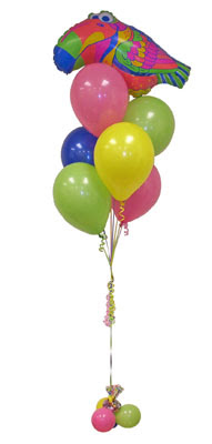  Ankara Sincan ucuz �i�ek g�nder  Sevdiklerinize 17 adet u�an balon demeti yollayin.