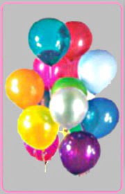  iek siparii Ankara Sincan anneler gn iek yolla  15 adet karisik renkte balonlar uan balon
