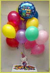  Ankara Sincan kaliteli taze ve ucuz �i�ekler  25 adet u�an balon ve 1 kutu �ikolata hediye