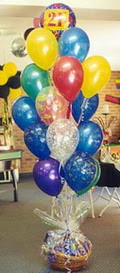  Ankara Sincan �i�ek servisi , �i�ek�i adresleri  sepet i�erisinde �ikolata ve 21 adet balon