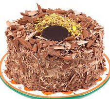 �ikolatali 4 ile 6 kisilik yas pasta  Ankara Sincan online �i�ek�i , �i�ek sipari�i 