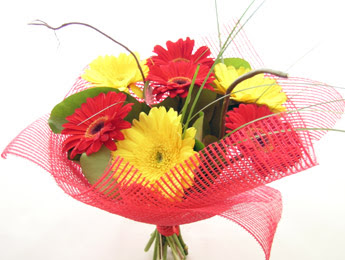 9 adet gerbera �i�eklerinden buket  Ankara Sincan �i�ek sipari�i sitesi 