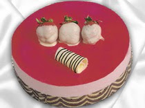 pasta siparisi 4 ile 6 kisilik yas pasta �ilekli yaspasta  Ankara Sincan online �i�ek�i , �i�ek sipari�i 