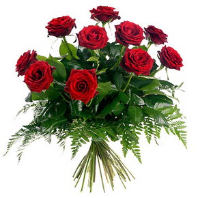  Ankara Sincan hediye �i�ek yolla  10 adet k�rm�z� g�lden buket