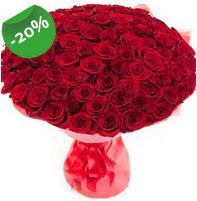 �zel mi �zel buket 101 adet k�rm�z� g�l  Ankara Sincan kaliteli taze ve ucuz �i�ekler 