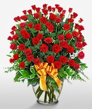G�rsel vazo i�erisinde 101 adet g�l  Ankara Sincan hediye sevgilime hediye �i�ek 