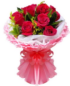 11 adet k�rm�z� g�l buketi  Ankara Sincan �i�ek , �i�ek�i , �i�ek�ilik 