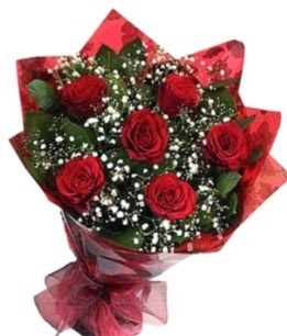 6 adet k�rm�z� g�lden buket  Sincan �i�ek sipari�i Ankara Sincan �i�ek yolla 