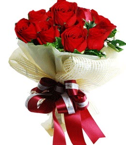 9 adet k�rm�z� g�lden buket tanzimi  Ankara Sincan �i�ek , �i�ek�i , �i�ek�ilik 