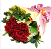 12 adet k�rm�z� g�l ve papatyalar  Ankara Sincan kaliteli taze ve ucuz �i�ekler 