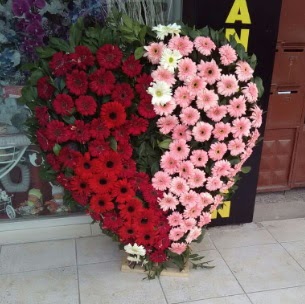 Kalp pano kalp �eklinde pano �i�e�i  Ankara Sincan online �i�ek g�nderme sipari� 