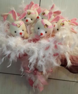 9 Adet pelu� tav�an tav�an buketi  Ankara Sincan �i�ek , �i�ek�i , �i�ek�ilik 