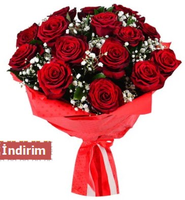 12 Adet k�rm�z� a�k g�lleri  Ankara Sincan �i�ek sipari�i sitesi  